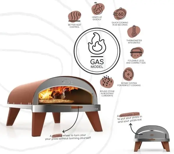 ZiiPa Pizzaovn 4 ZiiPa Pizzaovn - Billede 2